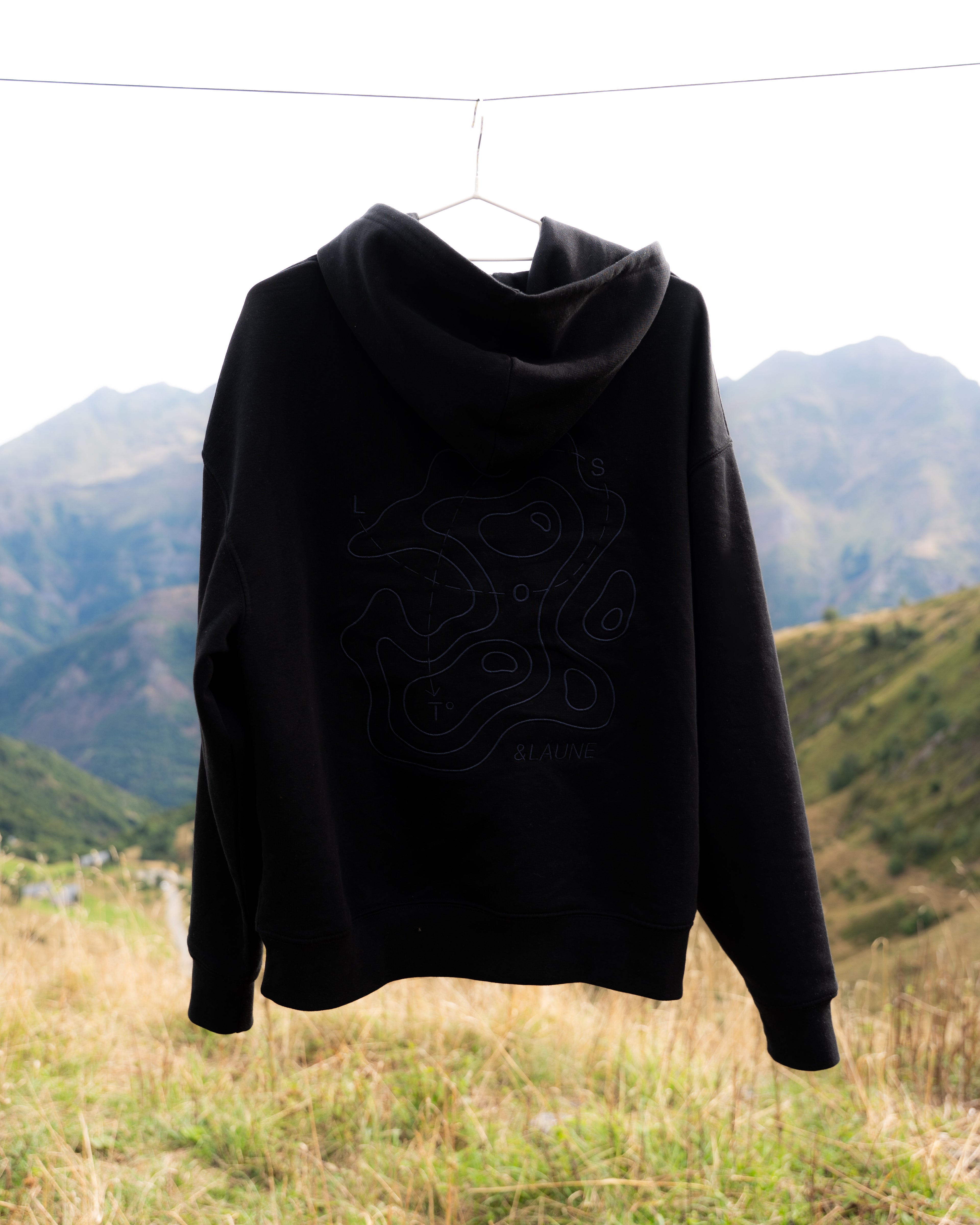 L&L Hoodie Schwarz