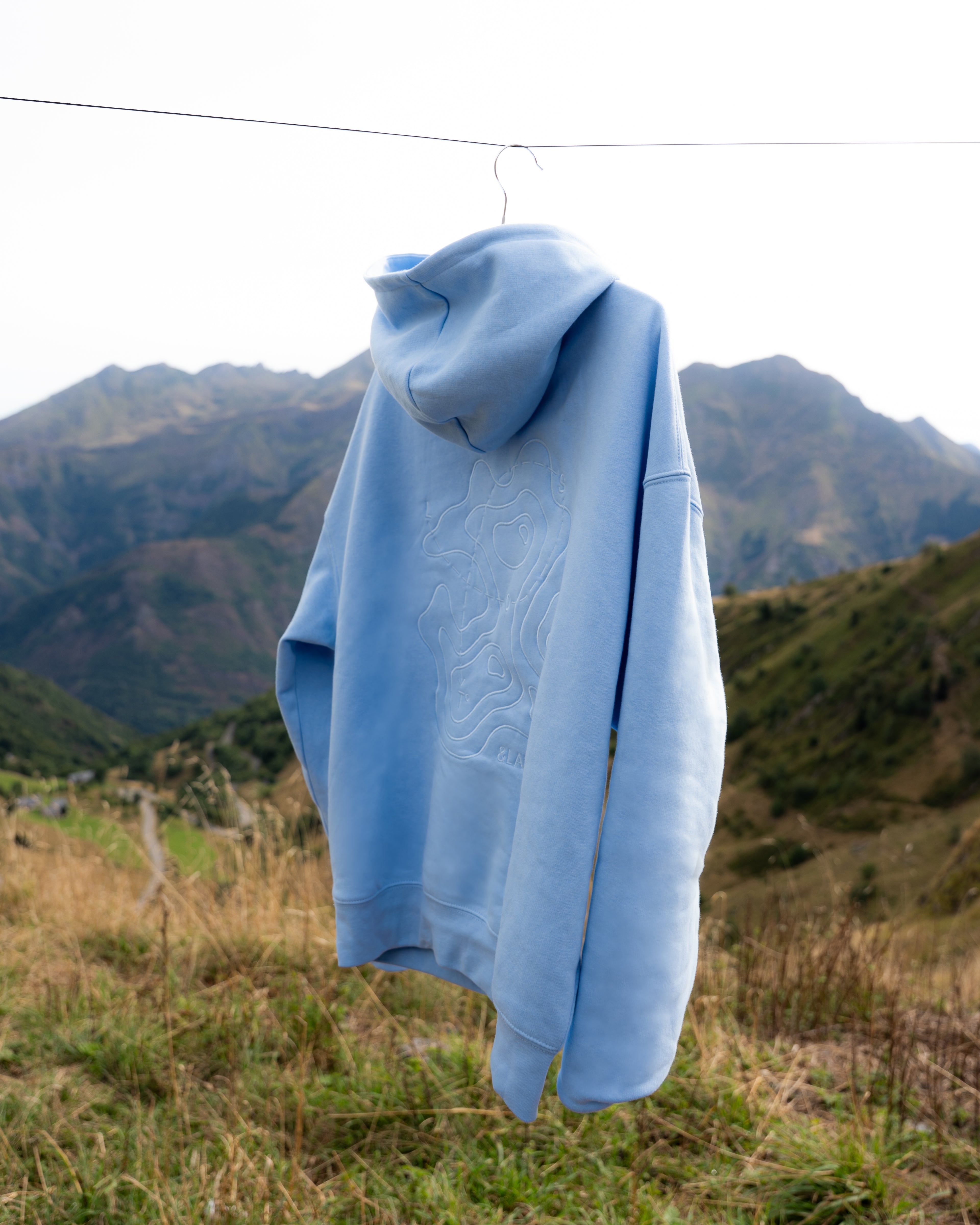 L&L Hoodie Blau