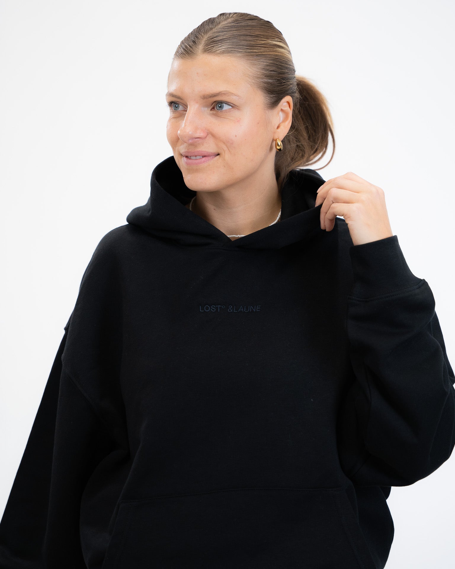L&L Hoodie Schwarz